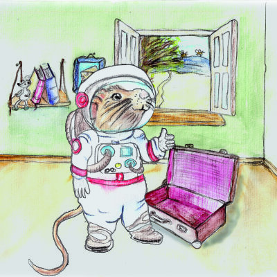 Aus "Die Maus auf Weltraumreise"